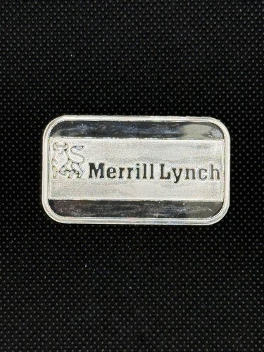 Vintage merrill lynch - lynch, 1oz